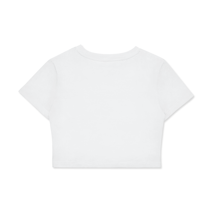 T-shirt attillata in cotone