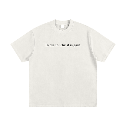 What am I doing For Christ - White T-Shirt